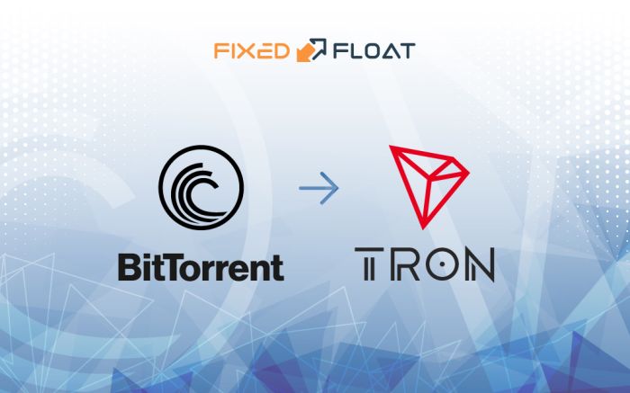 Exchange BitTorrent to Tron